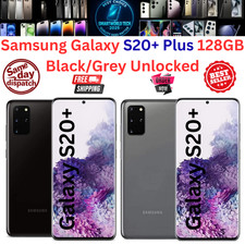Samsung Galaxy S20+ Plus 5G SM-G986U1 128GB Black Grey Unlocked Android