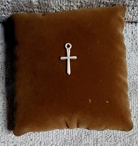 Crucifix cross small stainless - cross,