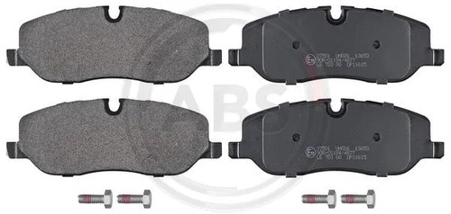 Front brake pad set - set,