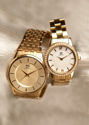 Ladies and gents gold plated - ladies,