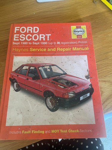 Ford escort mk3 - mk4, haynes