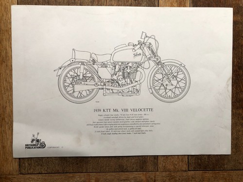1939 ktt viii - viii, velocette