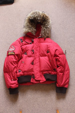 Dsquared2 down jacket raccoon