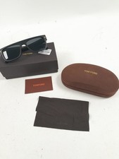 TOM FORD Unisex Black Matt Sunglasses With Case - Pre-Loved Accessories 