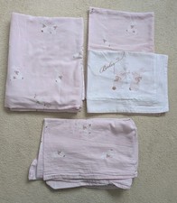 Ted Baker Toddler Pink Bunny Toddler Bedding Cot Bed Set Next Lipsy