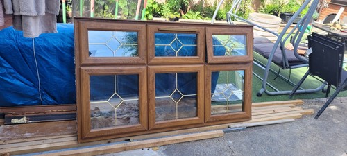 Upvc glazed windows golden - glazed,