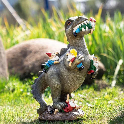 Mischievous dinosaur garden - mischievous,