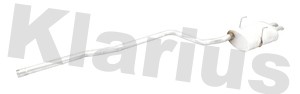Klarius rr334d rear exhaust - klarius,