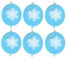 Snowflake Punch Balloons | Set