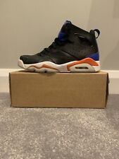 Nike Shoes Mens Size UK 7 Jordan Flight Club 91 Black Royal Orange Trainers