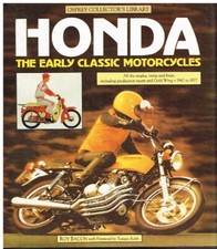 HONDA 50 65 90 125 175 200 250 350 400 500 550 750 1000 47-77 MODEL HISTORY BOOK