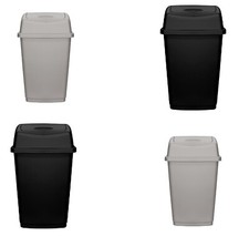 Plastic Swing Top Bin Waste