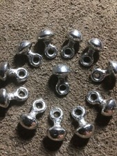 Pewter buttons 10mm small dome