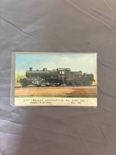 Old railway postcard lms - postcard,