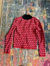 Pink and Black Pattern Long