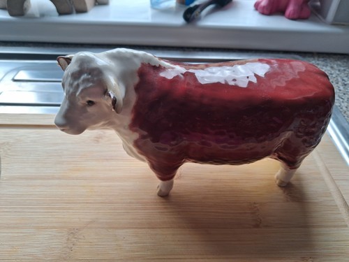 Beswick hereford bull - bull, champion