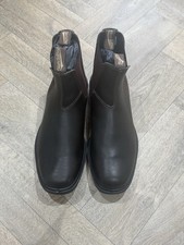 Blundstone 067 Dealer Boots Size 10 Stout Brown Leather Excellent Condition