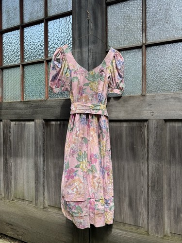 80s vtg laura - laura, pink