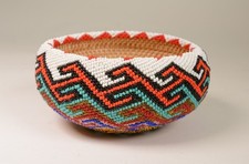 Paiute Coiled Willow Basket -