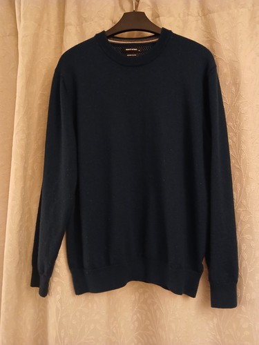 Merino wool blend mens jumper - merino,