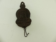 (ref1CT) Antique pulley rusted