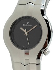 Tag Heuer 29mm Ladies Alter Ego Black Dial Stainless Steel Watch! Ref: WP131A!