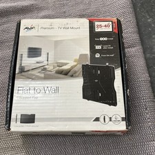 Flat to wall tv bracket