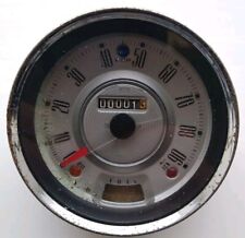 NOS CLASSIC MINI 1959 MK1 BMCSILVER SPEEDO SPEEDOMETER CLOCK RARE DOWNTON MORRIS
