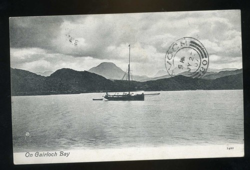 Gairloch view of a sailing - gairloch,