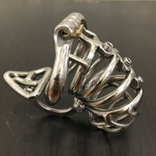 Stainless Steel Male Chastity