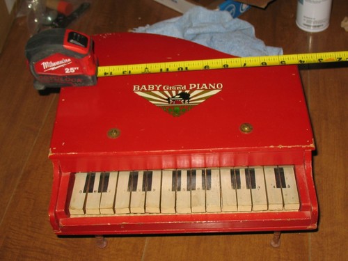 Vintage baby grand - vintage, piano