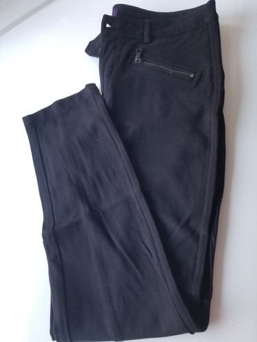 Nydj black stretchable jeans - black,