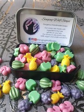 Black Cherry Mini Soaps Vegan