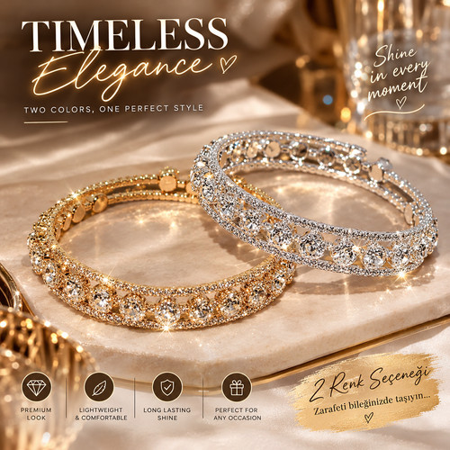 Silver gold zircon - silver,