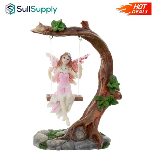 Resin flower fairy figurine - fairy, on
