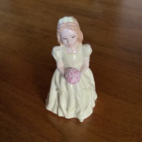 Coalport flower girl - flower, 4”