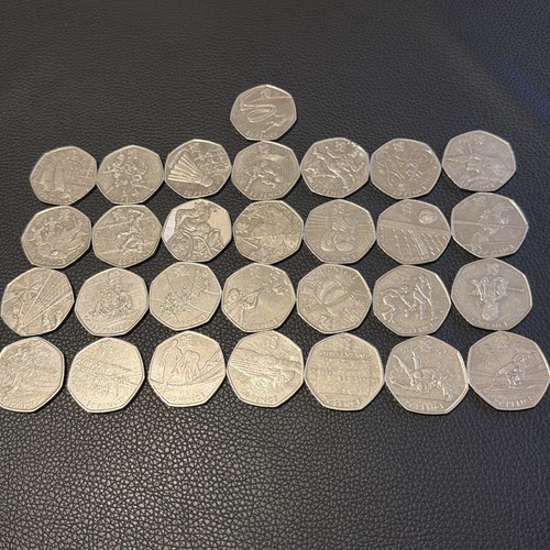 Olympic 50p set unique - olympic,