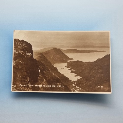 Isle skye postcard 1932 - of,