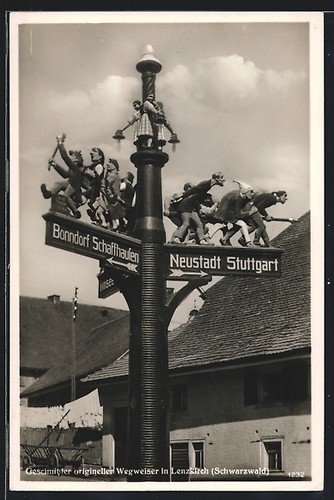 Postcard lenzkirch the - lenzkirch, in