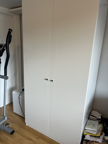 Ikea pax wardrobe white - wardrobe,