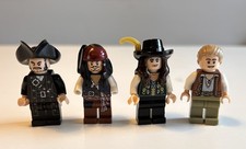 Custom Lego Pirates of the Caribbean Hero Mini figures Toy
