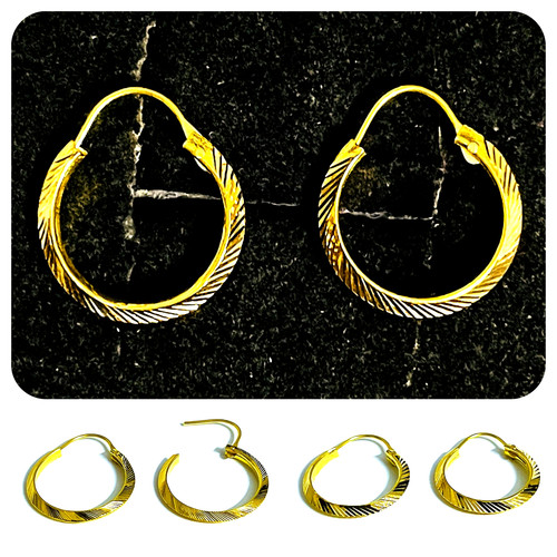 22k stunning earrings bali - bali, in