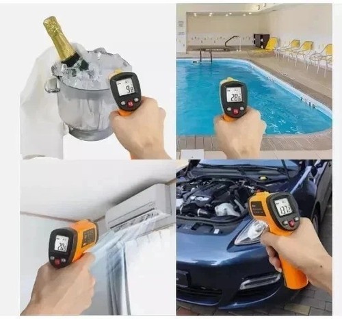 Digital infrared thermometer - digital,