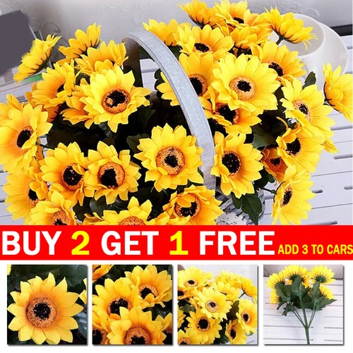Artificial large sunflowers - artificial,