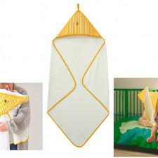 PREMIUM BABY HOODED TOWEL  SOFT COTTON WRAP FOR NEWBORN, INFANT AND TODDLERS