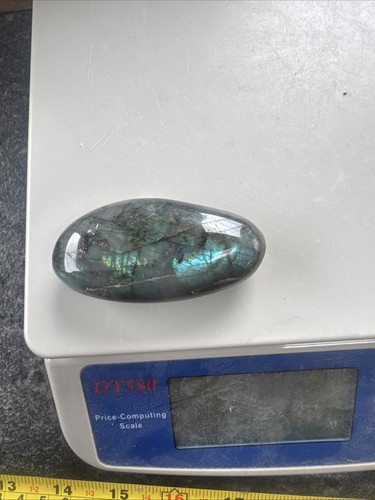 Labradorite palmstone - labradorite,