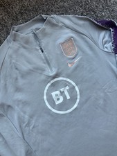 England 2018-2020 Grey Nike Training Drill Top Size Men’s Large