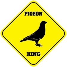 Yellow Aluminum Crossing Sign
