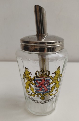 Glass sugar shaker pourer - shaker,