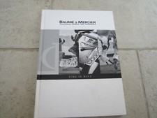 Baume & Mercier 2005 Watch Sales Catalogue Brochure Capeland Riviera Classima Ha